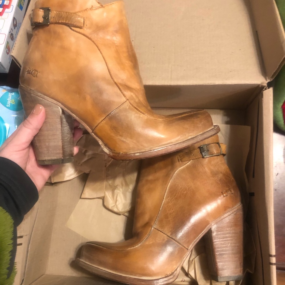 Bedst Isla Boot Tan Rustic White Bfs - image 1
